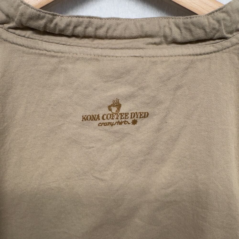 Crazy Shirts Hawaii Unisex L‎ Kona Dyed Pullover Banded Floral Rainbow Relaxed - Picture 6 of 9